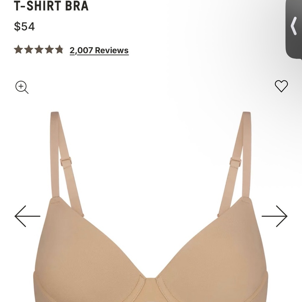 SKIMS T-Shirt Bra in Beige